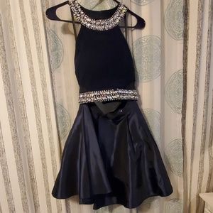 A 2 piece set (skirt and shirt)